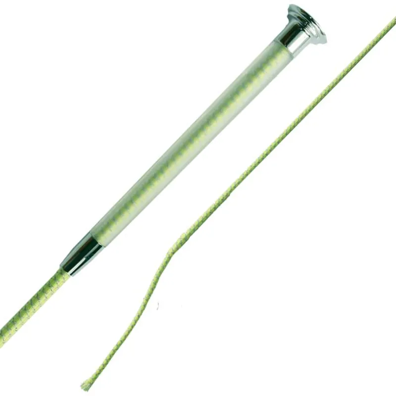 Woof Wear Hi Vis Dressage Whip - Hi Viz Lime