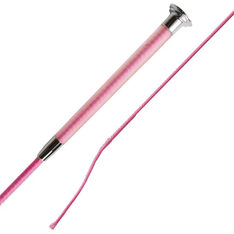 Woof Wear Hi Vis Dressage Whip - Hi Viz Pink