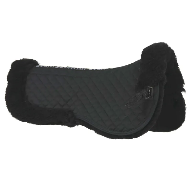 Woof Wear Vision Elegance Sheepskin Half Pad - Black
