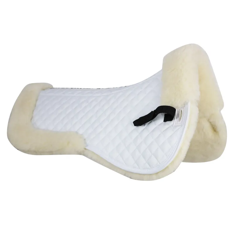 Woof Wear Vision Elegance Sheepskin Half Pad - White