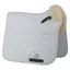 Woof Wear Vision Elegance Sheepskin Dressage Saddlecloth - White