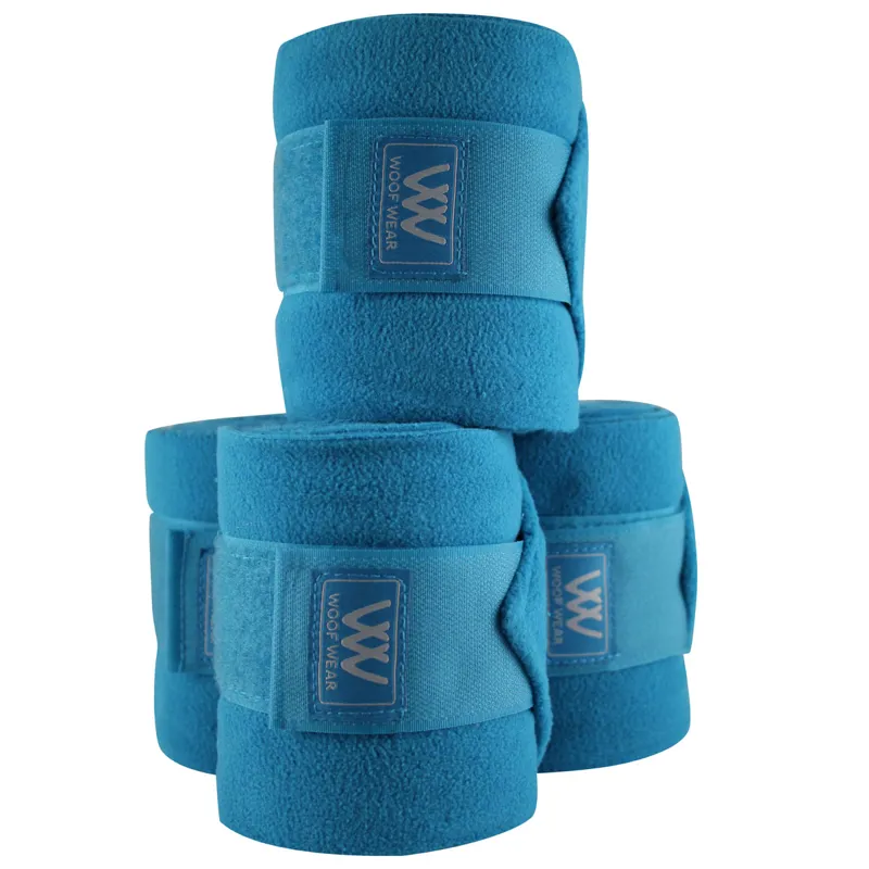 Woof Wear Polo Bandages Turquoise