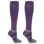 Woof Wear Winter Riding Socks 2 Pack - Damson/Grey