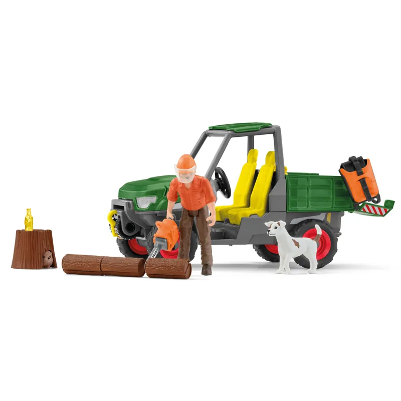 Schleich Working In The Forest Toy Set
