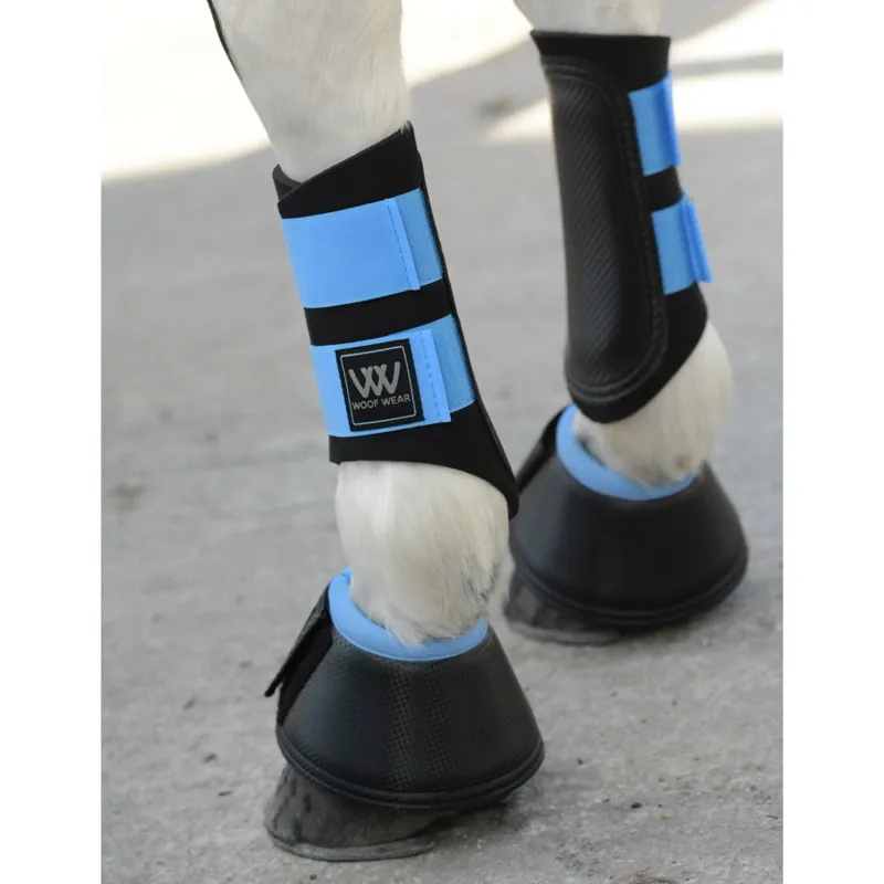 Hy Equestrian Armoured Guard Pro Protect Over Reach Boots - Multiple Colors (Black/Blue/Brown/Grey/White) Sizes M-XL