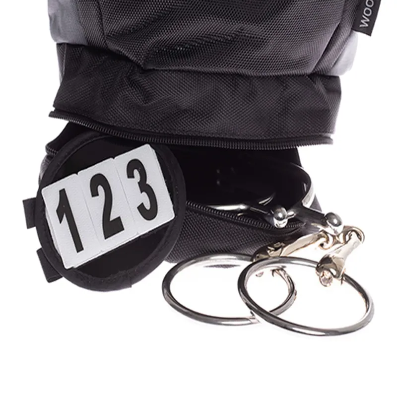 Woof Wear Bridle Bag - Black/Grey-1