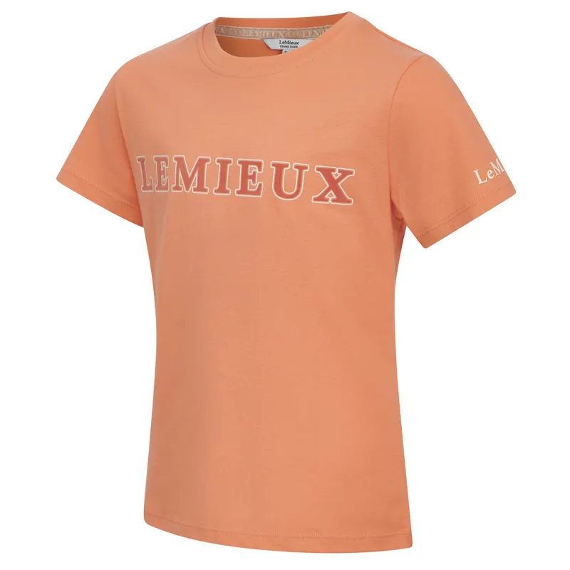 LeMieux Young Rider Arianna Junior T-Shirt - Sherbet-1