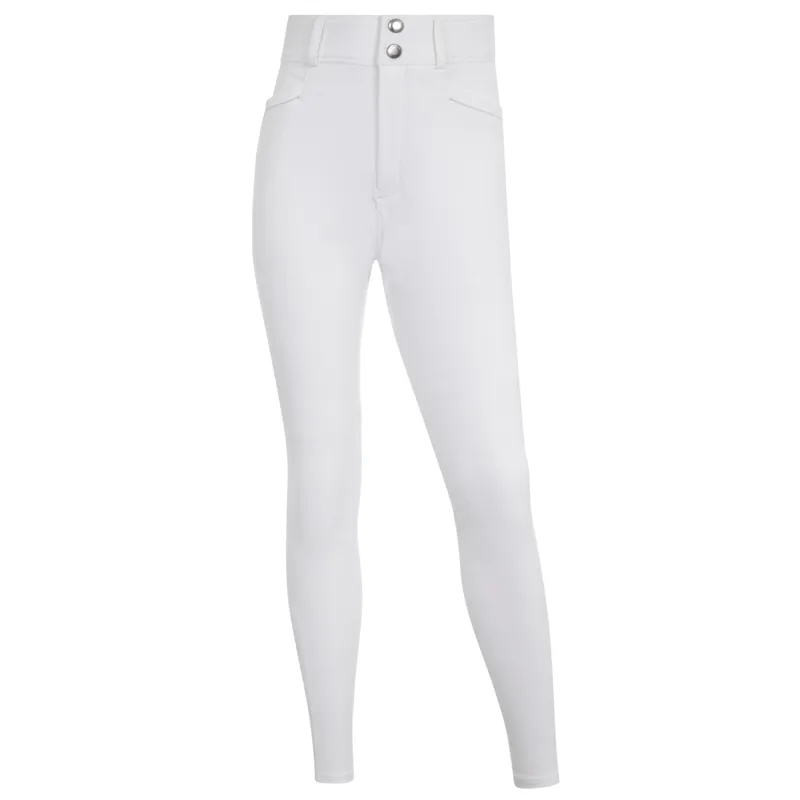LeMieux Freya Pro Full Grip Junior Competition Breeches - White