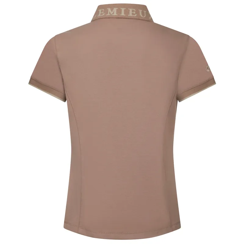 LeMieux Young Rider Junior Polo Shirt - Mink-2