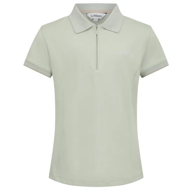 LeMieux Young Rider Junior Polo Shirt - Pistachio