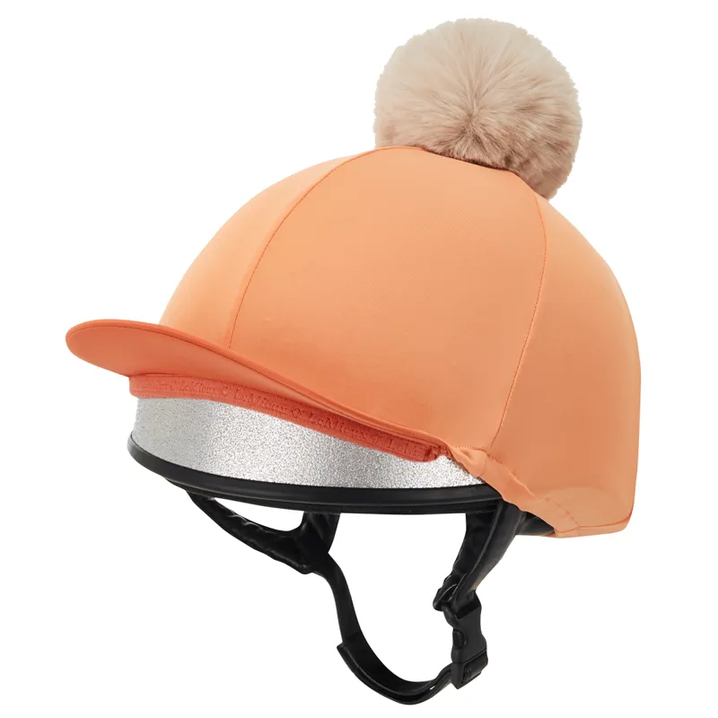 LeMieux Young Rider Hat Silk - Sherbert-2