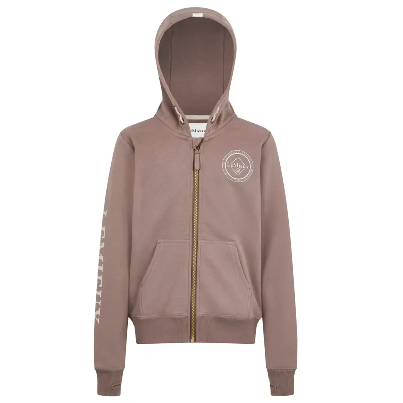 LeMieux Young Rider Heidi Junior Hoodie - Walnut