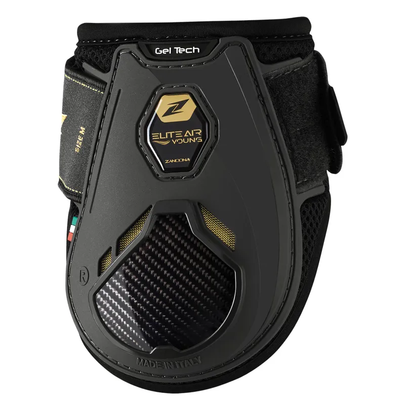 Zandona Elite Air Young Fetlock Boots - Black