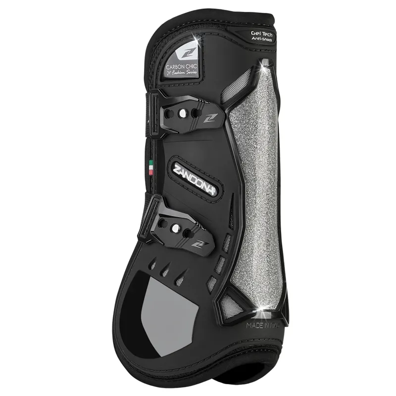 Zandona Carbon Chic Tendon Boots Black